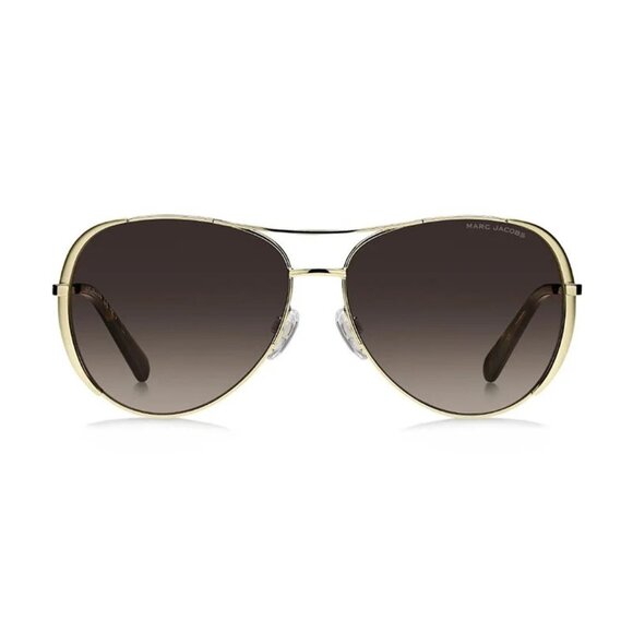 NEW MARC JACOBS SUNGLASSES GOLD WOMEN EYEWEAR MARC JACOBS MARC 686/S 006J HA
